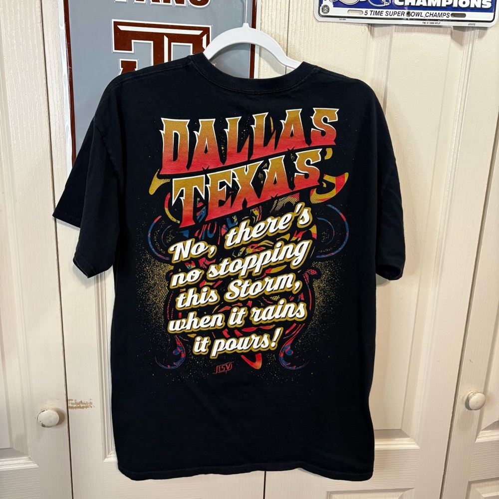Black Dallas Texas Graphic T-Shirt